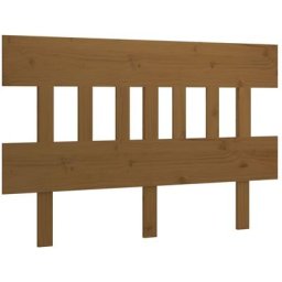 Vidaxl - Tête de lit Marron miel 138,5x3x81 cm Bois massif de pin marron miel