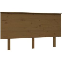 Vidaxl - Tête de lit Marron miel 144x6x82,5 cm Bois massif de pin marron miel