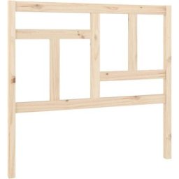 Vidaxl - Tête de lit 105,5x4x100 cm Bois massif de pin Marron