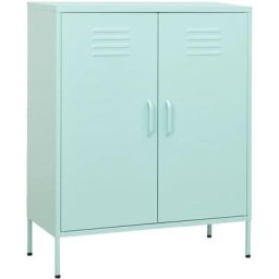 Armoire de rangement Vert menthe 80x35x101,5 cm Acier Vidaxl Menthe