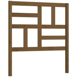 Vidaxl - Tête de lit Marron miel 81x4x104 cm Bois massif de pin marron miel