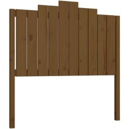 Vidaxl - Tête de lit Marron miel 106x4x110 cm Bois massif de pin marron miel