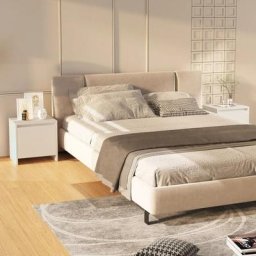 Chic Amoire de lit - maison Lot de 2 Tables de chevet Blanc 45x34x44,5 cm Aggloméré NEUF7092