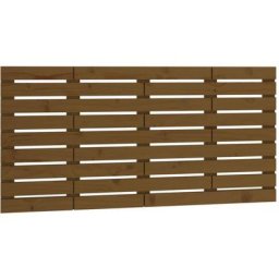 Vidaxl - Tête de lit murale Marron miel 126x3x63 cm Bois massif de pin Honey brown