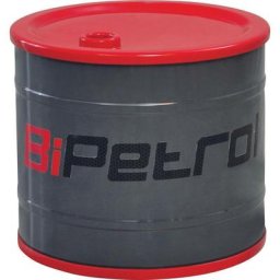 Table de chevet pour enfant Barilla D41cm Noir et Rouge - Multicolore