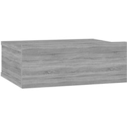 Table de chevet flottante Sonoma gris 40x30x15 cm Vidaxl Sonoma gris