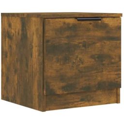 Table de chevet Chêne fumé 40x39x40 cm Vidaxl Chêne fumé