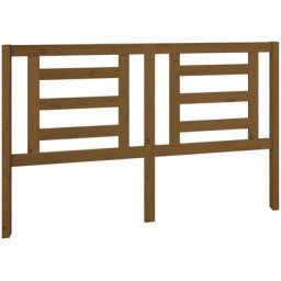 Vidaxl - Tête de lit Marron miel 156x4x100 cm Bois de pin massif marron miel