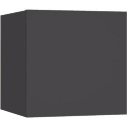 Table de chevet Gris 30,5x30x30 cm Aggloméré Vidaxl Gris