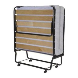 Lit d'appoint pliant 17 lattes 90x190cm + Matelas mousse 10 cm - Sedac