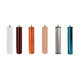 Pieds pour sommier et tapi filetage métrique 25 cm 10 12 pieds en métal anthracite