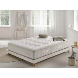 Simpur - Matelas 150x200 Magestic relax - Epaisseur 30 cm - Double technologie: ressorts ensachés +