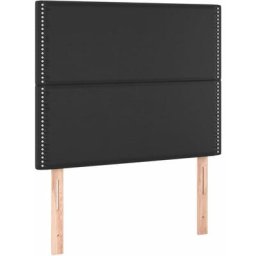 Vidaxl - Têtes de lit 2 pcs Noir 80x5x78/88 cm Similicuir Black