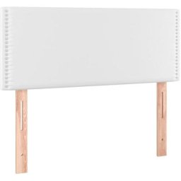 Vidaxl - Tête de lit Blanc 100x5x78/88 cm Similicuir White