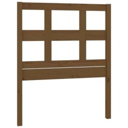 Tête de lit Marron miel 105,5x4x100 cm Bois massif de pin Vidaxl marron miel