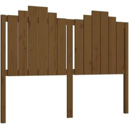 Tête de lit Marron miel 141x4x110 cm Bois massif de pin vidaXL - marron miel
