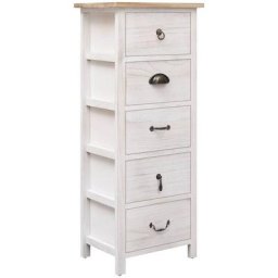 Vidaxl - Armoire latérale 35 x 25 x 87 cm Bois de Paulownia n/a