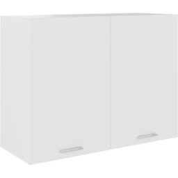 Armoire suspendue Blanc 80x31x60 cm Aggloméré Vidaxl Blanc