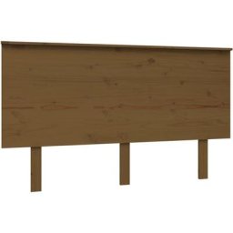 Vidaxl - Tête de lit Marron miel 139x6x82,5 cm Bois massif de pin marron miel