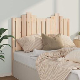 Armoire de tête de lit - Moderne Tête de lit 126x4x110 cm Bois massif de pin FR5996
