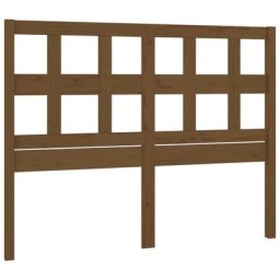Tête de lit Marron miel 140,5x4x100 cm Bois massif de pin Vidaxl marron miel