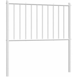 Vidaxl - Tête de lit métal blanc 84,5x3x90 cm White