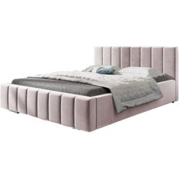 Lit rembourré avec tiroir de lit BoxSpring Lit 01 - 180x200 - Flamingo (trinity 19)