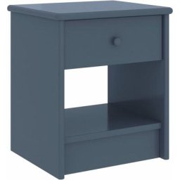 Table de chevet Gris clair 35x30x40 cm Bois de pin massif vidaXL - Gris clair
