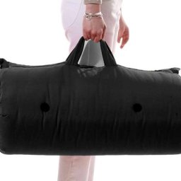 Terre De Nuit - Matelas futon de voyage coton anthracite 70x190 - Anthracite