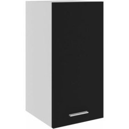 Armoire suspendue Noir 29,5x31x60 cm Aggloméré Vidaxl Black