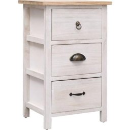 Vidaxl - Armoire latérale 35 x 25 x 57 cm Bois de Paulownia n/a