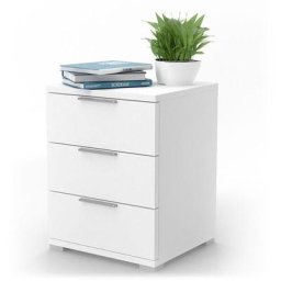 Table de chevet ""Florenz"" Blanc Vicco