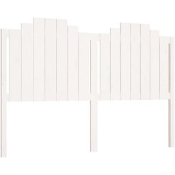 Vidaxl - Tête de lit Blanc 156x4x110 cm Bois massif de pin White