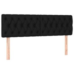 Vidaxl - Têtes de lit 2 pcs Noir 72x7x78/88 cm Tissu Black
