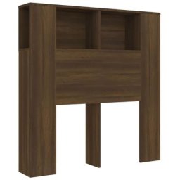 Armoire de tête de lit Chêne marron 100x18,5x104,5 cm Vidaxl Brown Oak