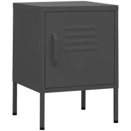 Tables de chevet 2 pcs Anthracite 35x35x51 cm Acier Vidaxl Anthracite