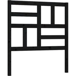 Vidaxl - Tête de lit Blanc 81x4x104 cm Bois massif de pin Black