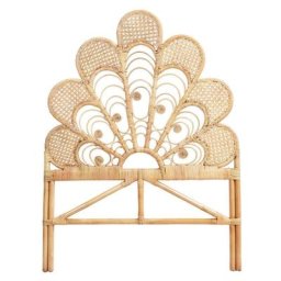 Tête de lit en rotin 106cm - Langoan - Couleur - Naturel Drawer