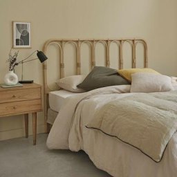 Tête de lit en rotin 160 cm - Naturel