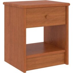 Table de chevet Marron miel 35x30x40 cm Bois de pin massif Vidaxl marron miel