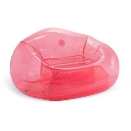 Intex - Fauteuil gonflable Poire Transparent Rose Rose
