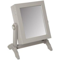 Armoire à bijoux verre - 22x28 cm Atmosphera créateur d'intérieur - Taupe