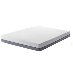 Matelas à mémoire de forme Blanc et Gris avec Mousse Rectangulaire Equilibré 140 x 200 cm avec