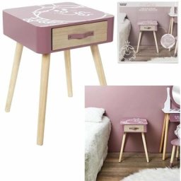 Table de chevet Madame Princesse Rose