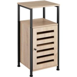 Armoire d’appoint DURHAM Meuble de rangement Style Vintage 38,5x31,5x81cm - Armoire d’appoint,