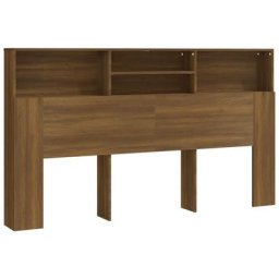 Vidaxl - Armoire de tête de lit Chêne marron 180x19x103,5 cm Brown oak