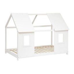 Lit Cabane Fenêtre Blanc Atmosphera
