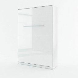 Lenart Lit escamotable Concept Pro CP02 120x200 vertical blanc brillant