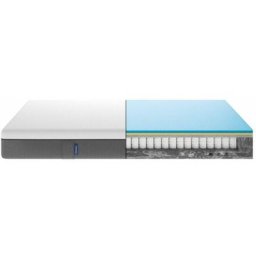 Matelas Hybride 200x200cm Mémoire de Forme + Ressorts meilleur choix Dos Apaisé Soutien Et
