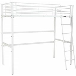 Lit mezzanine Alora - 90 x 190 cm - Blanc